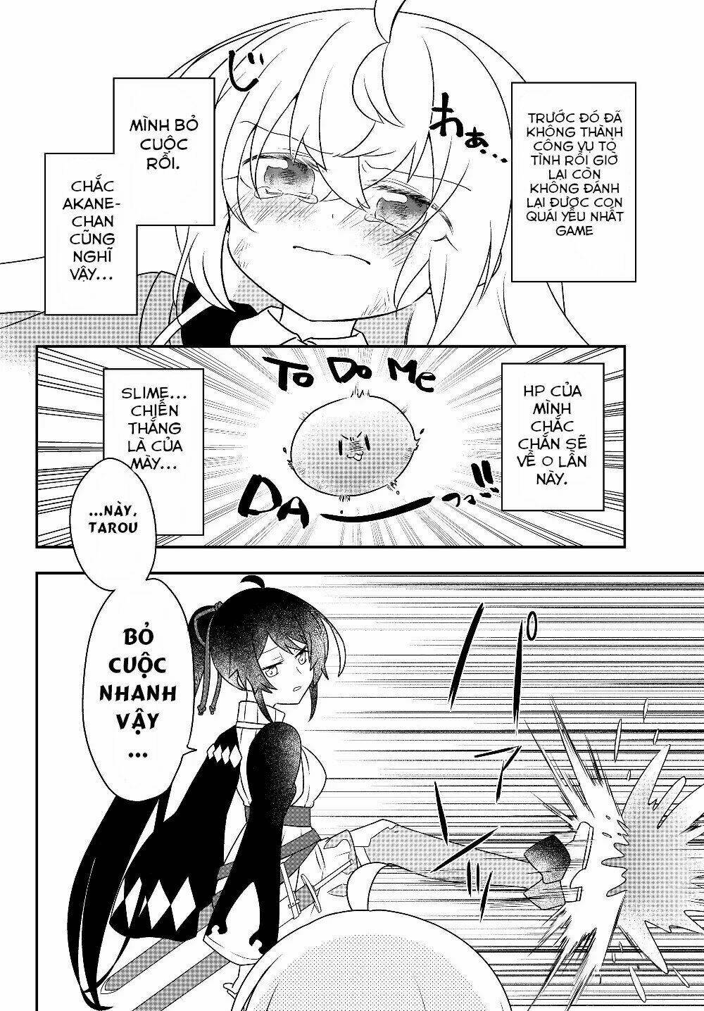 bishoujo ni natta kedo, netoge haijin yattemasu chapter 5.2: - slime và tôi yếu ớt!? (part 2) - Trang 2