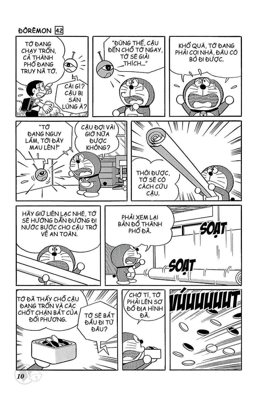 doraemon chapter 751: lệnh truy nã (tập 42) - Trang 1