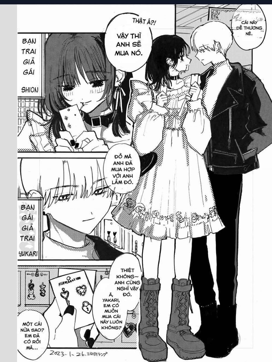 A Manga About A Couple Choosing Earrings Chapter 1 - Trang 2